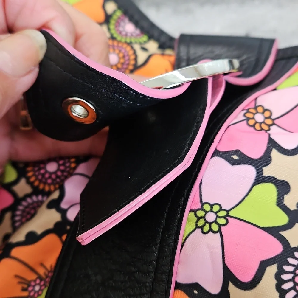 LeSportSac OC Party Girl Sparkler floral hobo bag